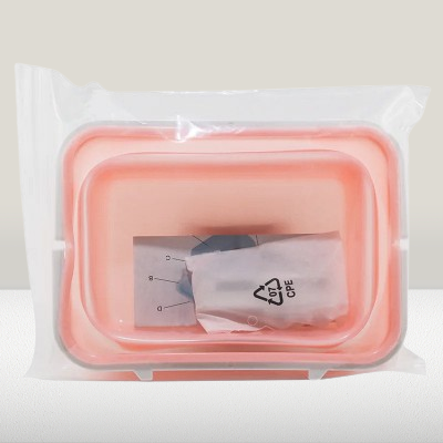 Boite conservation alimentaire - NewSiliconeLunchBox™ - Rose