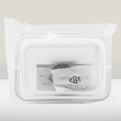 Boite conservation alimentaire - NewSiliconeLunchBox™ - Blanc