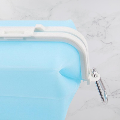 Boite conservation alimentaire - NewSiliconeLunchBox™ - Bleu