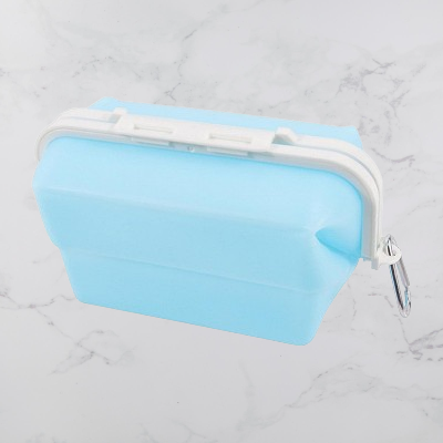 Boite conservation alimentaire - NewSiliconeLunchBox™ - Bleu