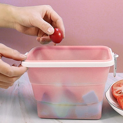 Boite conservation alimentaire - NewSiliconeLunchBox™ - Rose