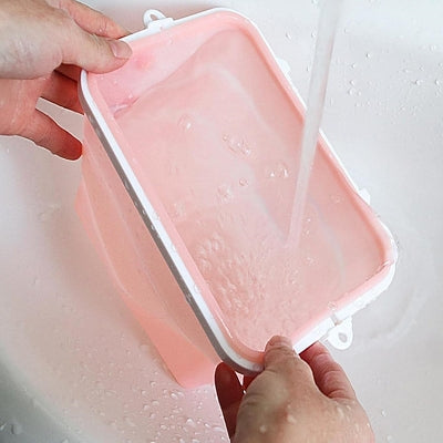 Boite conservation alimentaire - NewSiliconeLunchBox™ - Rose
