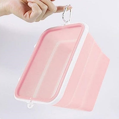 Boite conservation alimentaire - NewSiliconeLunchBox™ - Rose