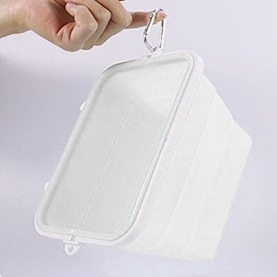 Boite conservation alimentaire - NewSiliconeLunchBox™ - Blanc